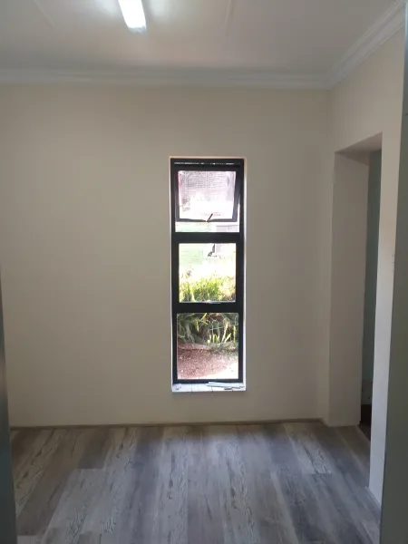 Newly added dress room, SPC Vinyl floor, Aluminium window