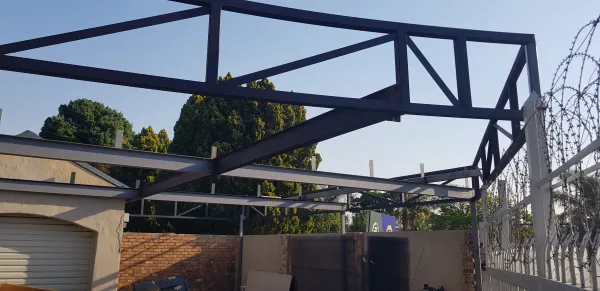 Steel Carport construction