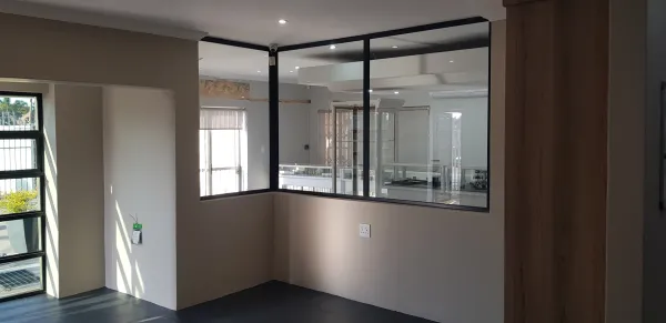 Internal Aluminium frame windows 