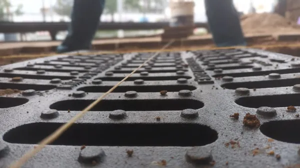 New Stormwater manhole